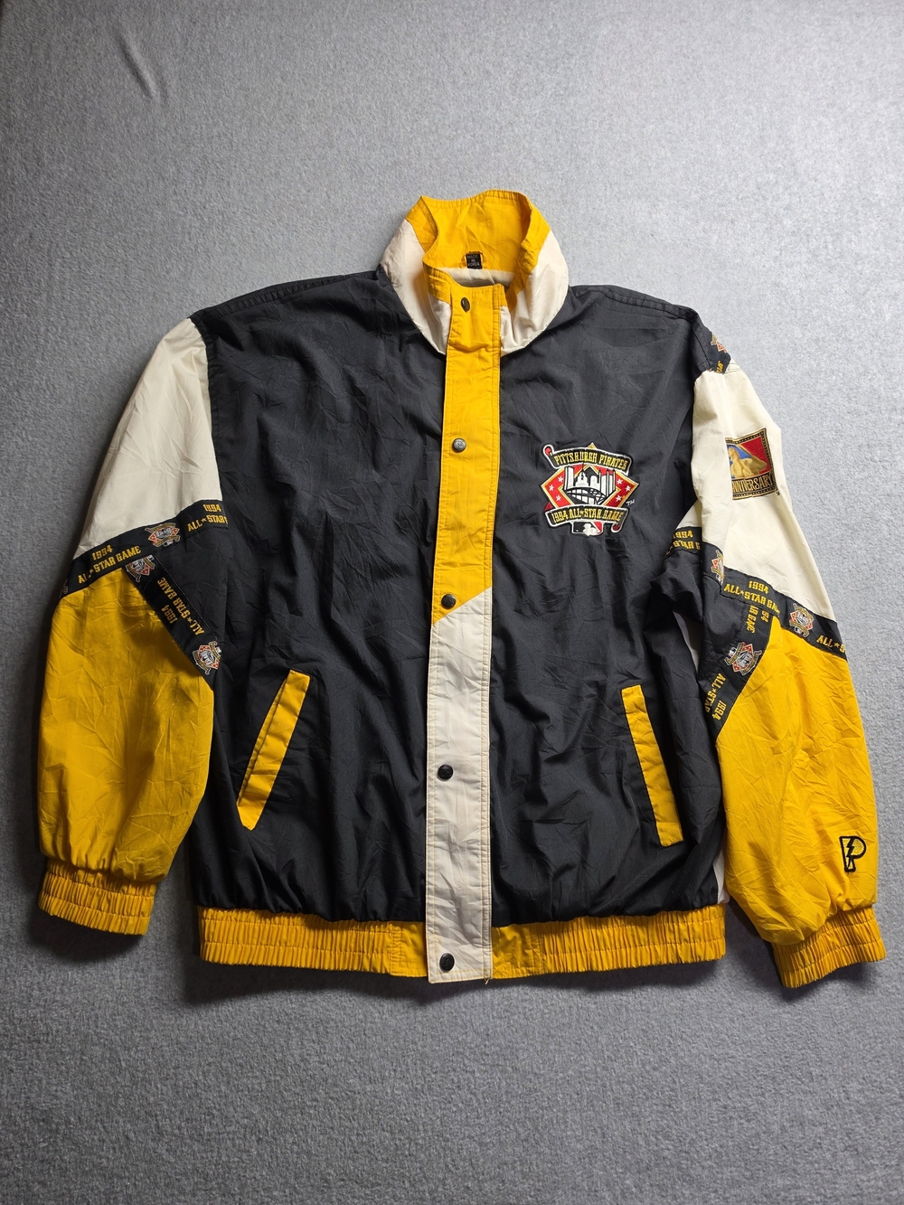 Vintage Pittsburgh Pirates 1994 All Star Game Pro Player Daniel Young Jacket XL